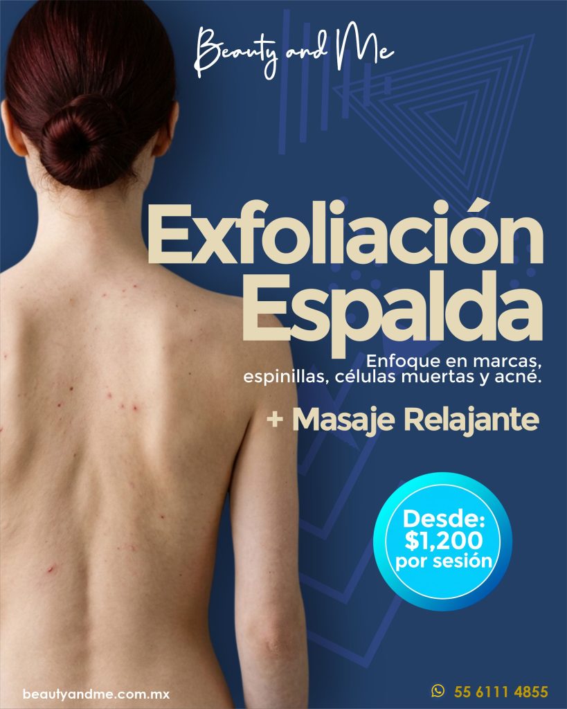 masaje relajante en espalda